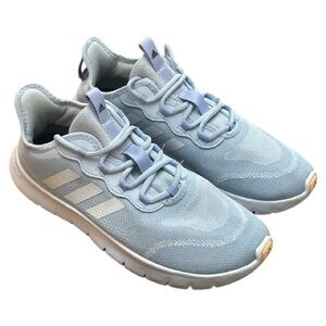 Adidas Women's Nario Move Running Shoes Sky Blue Outdoor Workout Size 9.5
